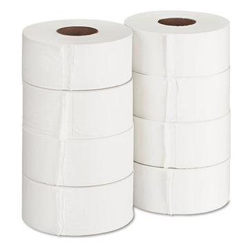 Georgia Pacific® Professional Jumbo Jr. Bath Tissue Roll, Septic Safe, 2-ply, White, 1000 Ft, 8 Rolls-carton freeshipping - TVN Wholesale